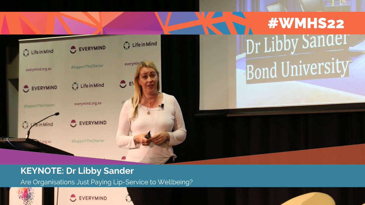 anzmha's tweet photo. Opening up this beautiful day on Yugambeh Country is @LibbySander, who will use the latest research and case studies to give an insight into what work looks like going forward and practical steps we can take to help employees move from surviving to thriving. #WMHS22 https://t.co/r2OURwuYiB