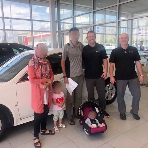kengarff's tweet photo. Our dealership employees from American Fork Chevy and Ford decided to help a local refugee family who had to flee Afghanistan without any belongings by filling their new home in Utah with food, clothes, &amp; necessities! Our AF teams even surprised them with a brand new car! #WH4Y https://t.co/8lTdmBSF6S