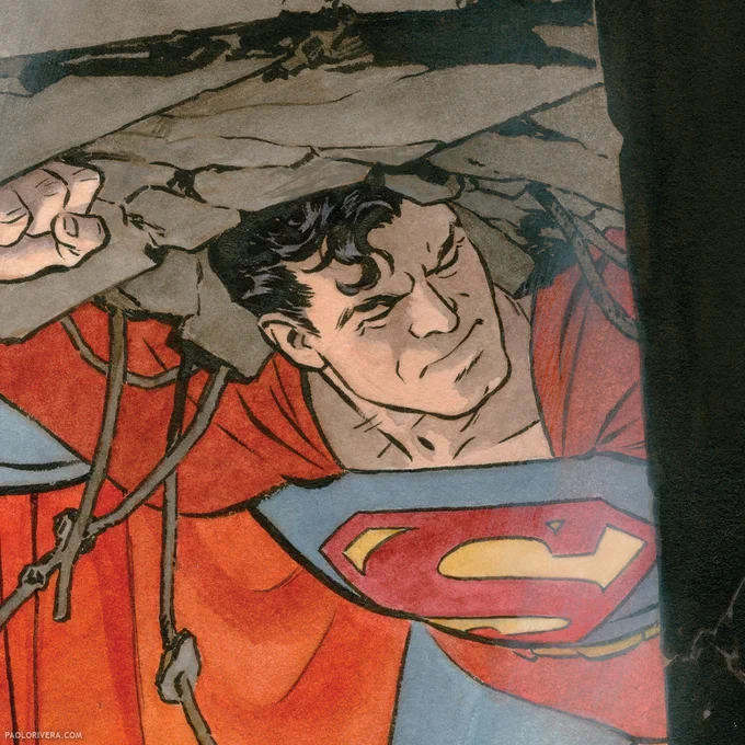 It's penciled digitally, but inked and colored traditionally. 