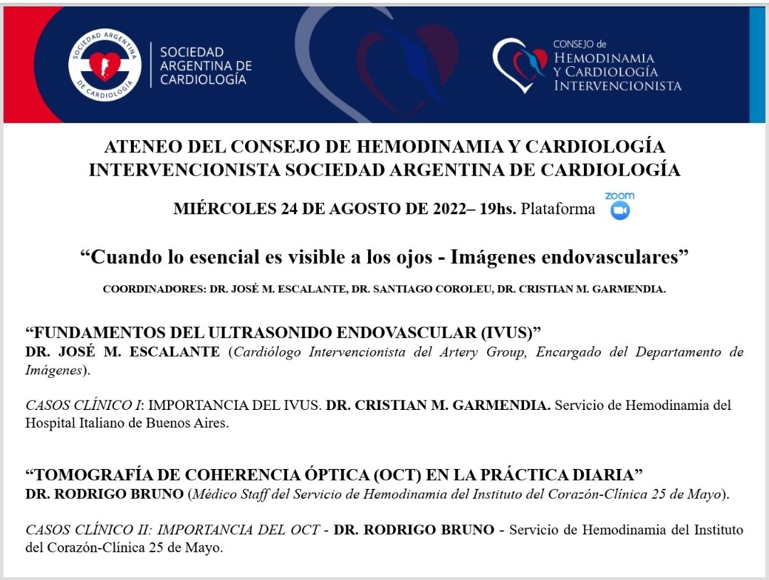 Este miércoles 24 de agosto!!! Los esperamos