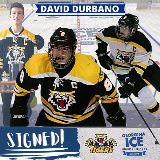 GeorginaIce's tweet image. 🚨🧊SIGNING ALERT🧊🚨
#HereWeGo Thank you to every player and family that attended our Main Camp this week.  With our first signing, we are proud to announce - 6'2 185LB Defencemen - David Durbano.  David was the Captain of the Aurora Tigers U18AA last season #rollice #section94