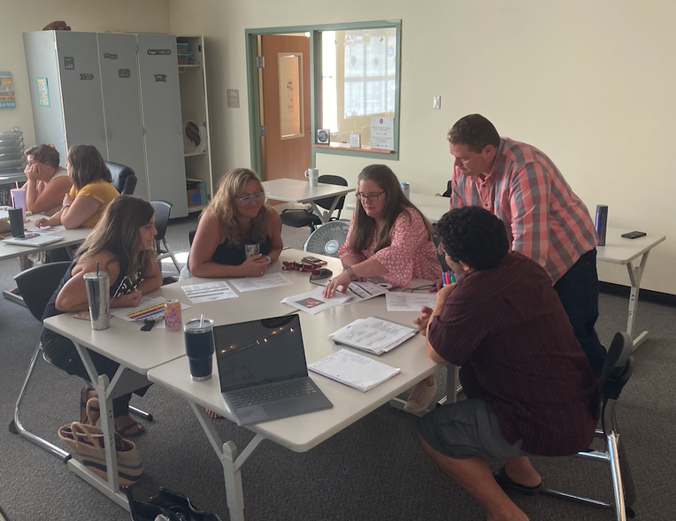 Amazing day at Henderson Bay! Staff in the building prepping for the coming year- we can't wait. Staff Rock Paper Scissors champion Rebecca earned the belt this time!