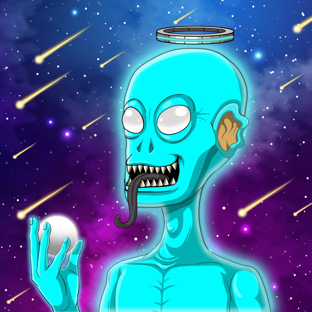 ETHinvadersNFT's tweet photo. Zorg is very pleased with you scrawny humans. 

I have decided to open the discord in the next few days. 

To be one of the first in, turn on your notifications and stay alert. I am only letting a few of you in at a time...

👽🖖
#ETH #Ethinvaders https://t.co/CxJeSw2Sq0