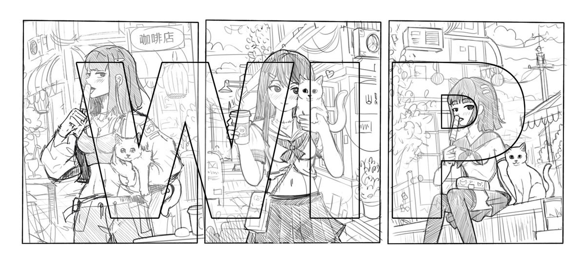 TEASER: #vanilla_NFT_contest 👀 
Here are some ideas I came up with for the contest.
Now it's time to figure out the final version, then on to animation 💪 <a href="/vanilla_sol/">sol.vanilla</a>  #nftart #WIP