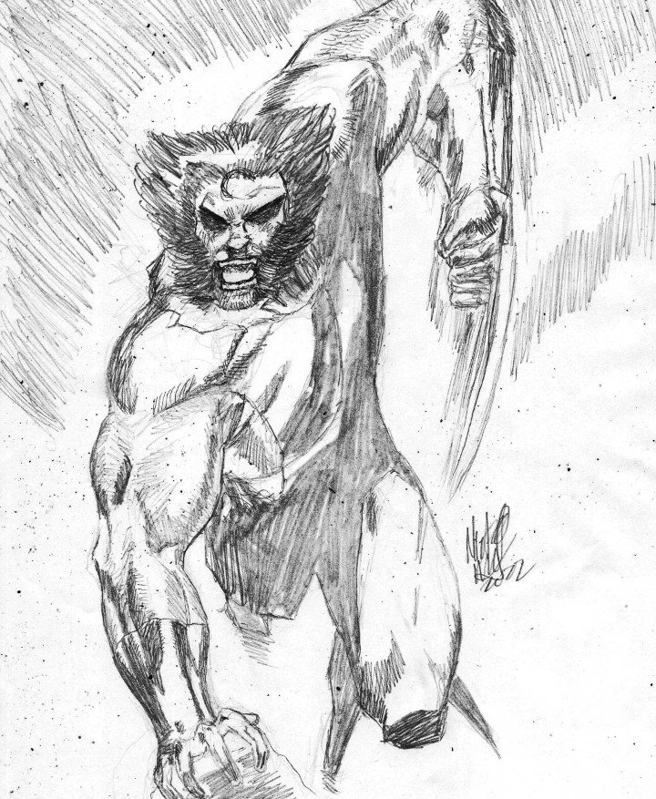 Pradamateo97's tweet photo. Wolverine #drawing #art #artwork #sketch ##marvelcomics #marvelcomicsdrawing #marvelcomicsart #marvelcomicsartwork #marvelcomicssketch #wolverine #jamesloganhowlett #xmen #uncannyxmen #uncannyxforce #hughjackman #snikt #heybub #weaponx https://t.co/zCV5Ejo40f
