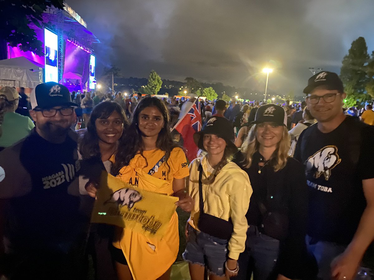 WJ2611's tweet photo. Congratulations to all involved putting on a world class event for these athletes. From the opening to the closing ceremonies to the amazing venues.  @2022CanadaGames was a tremendous experience to be a part of and something they will never forget.  Go @TeamToba 🤘 https://t.co/wsKjlMofBM