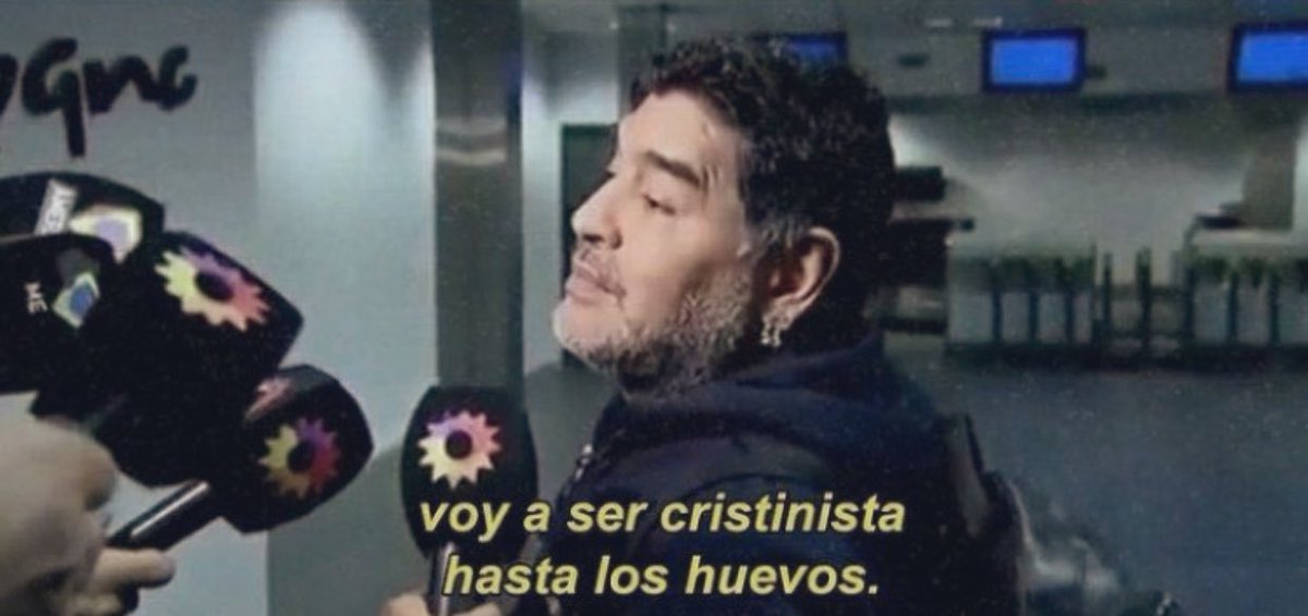 Como dijo Maradona...