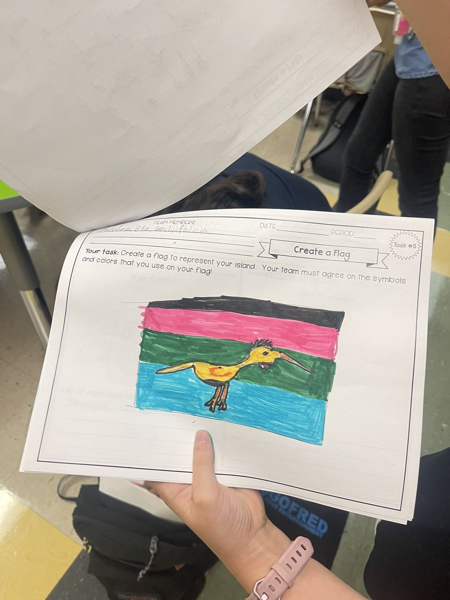BoerneMSSouth's tweet photo. Walked into an FACS classroom today and the kids couldn’t wait to show me their “survival plans”… and um can I live on their islands?? #facs #bmss #boerneisd #planningiseverything https://t.co/zZtWcUMQLM
