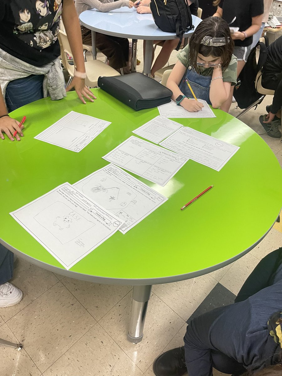 BoerneMSSouth's tweet photo. Walked into an FACS classroom today and the kids couldn’t wait to show me their “survival plans”… and um can I live on their islands?? #facs #bmss #boerneisd #planningiseverything https://t.co/zZtWcUMQLM