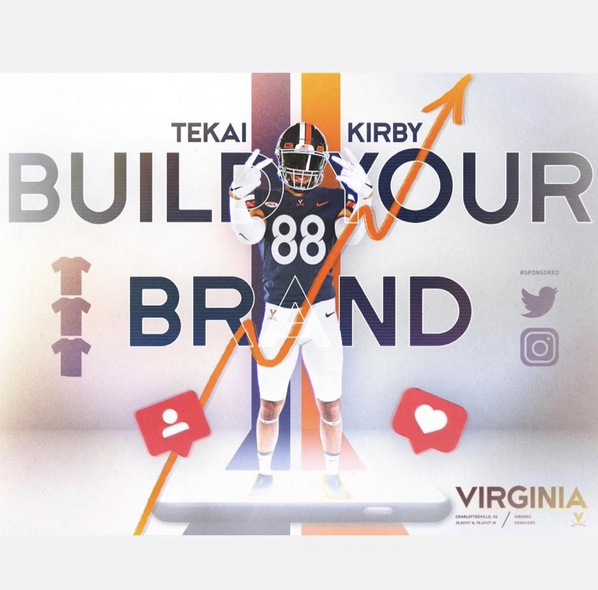 No matter what’s thrown at you son <a href="/TeKai_Kirby/">TeKai Kirby</a> keep raising to the top. Not everyone will believe in you!!! YOU HAVE TO BELIEVE IN YOURSELF BECAUSE I BELIEVE IN YOU🙏🏾❤️💪🏾 #BUILDYOURBRAND <a href="/UVAFootball/">Virginia Football</a> <a href="/STA_Football/">Aquinas Football</a>
