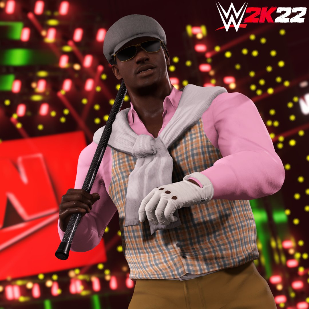 WWE2K22 on Twitter "Does this perfect swing go with my outfit?! 🏌️