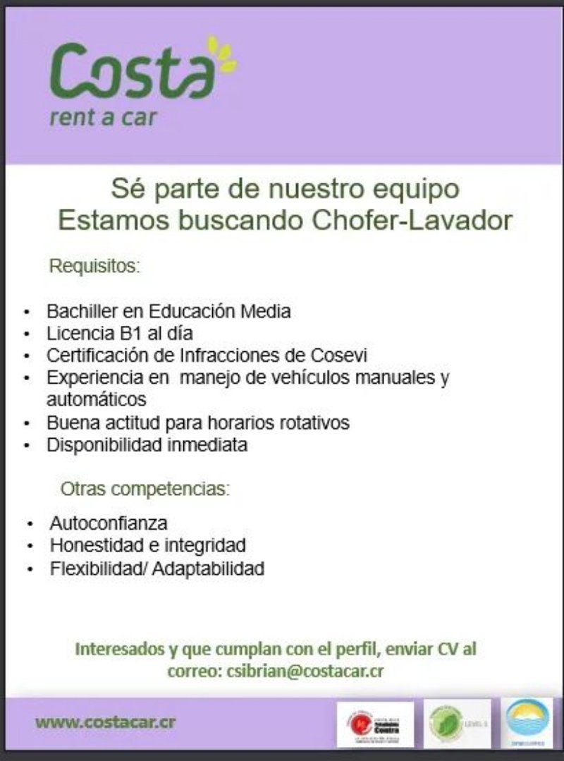 BreteBuscando's tweet photo. 30 Ofertas de Empleo. 
👩‍🏫👨‍🍳👩‍🔧👩‍🔬👨‍💼👩‍✈️👮‍♂️👷‍♂️

#compartiresgratis #EmpleoCR #TrabajoCR #buscandobrete

Todas las ofertas de esta publicación aqui 👉

https://t.co/fEcL6RdnQK https://t.co/53PGpTqu82