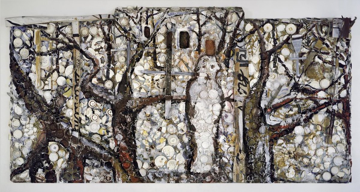 The Student of Prague by Julian Schnabel, 1983 #neoexpressionism #julianschnabel guggenheim.org/artwork/20404