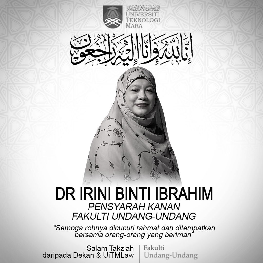 adlan611's tweet photo. Dukacita dimaklumkan Dr Irini baru meninggalkan kita pagi tadi akibat kegagalan jantung. Jenazah akan dibawa pulang ke Alam Budiman nnt. More info on my other socmed. https://t.co/6kOoD3vASe