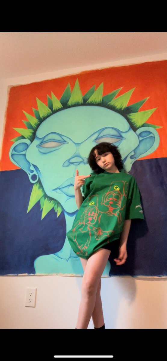 pure_paint_life's tweet photo. #FLYGOD is for the children ✨🖼✨ 
.
@WESTSIDEGUNN 
#buffalokids #freeslygreen https://t.co/yTOIapBOcs