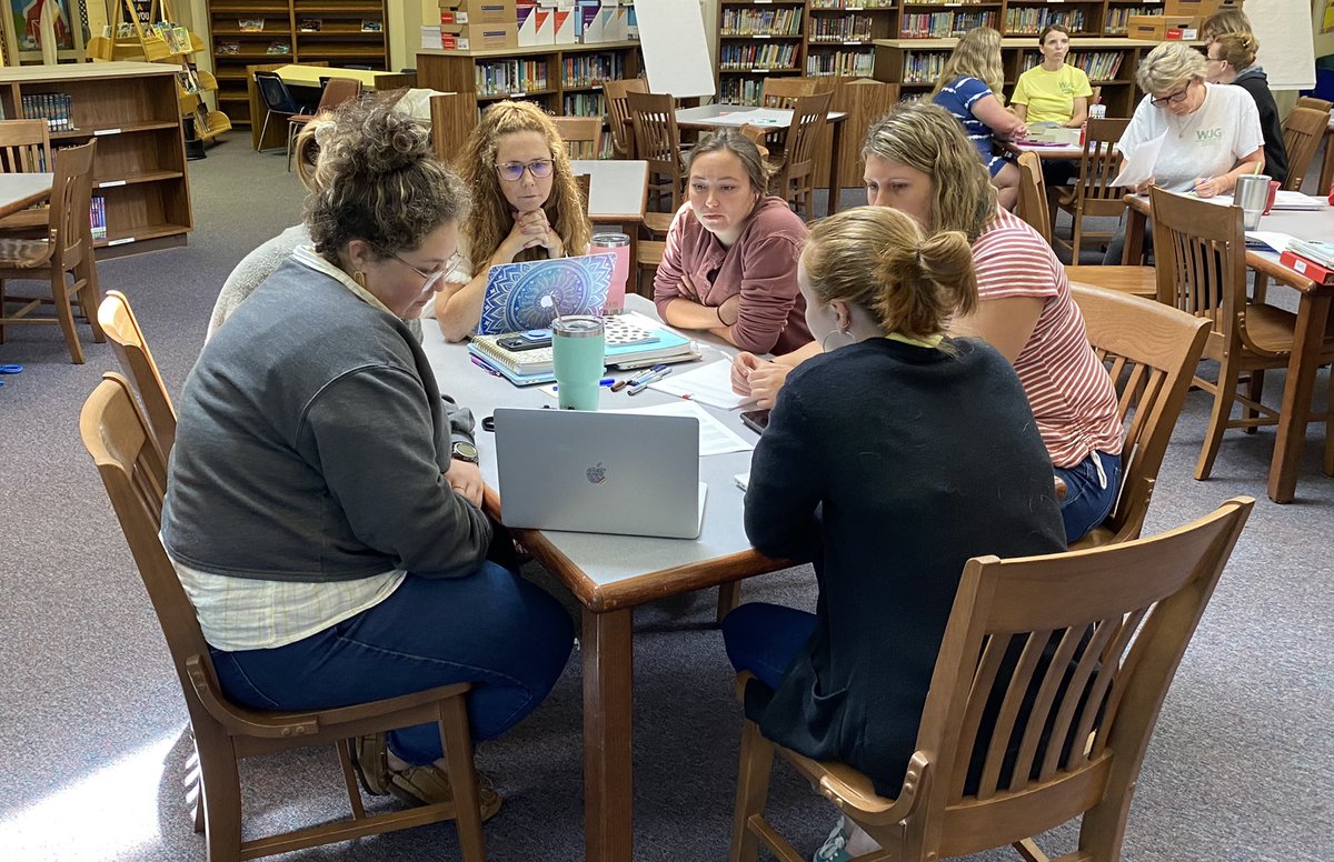 Beginning Teachers Making it Happen #WJG2022 The BT teachers at WJG spent time with their District Mentor to discuss the North Carolina Teacher Working Conditions Survey. The survey showed the positive outcome from this partnership with their mentors!🐊❤️🐊❤️