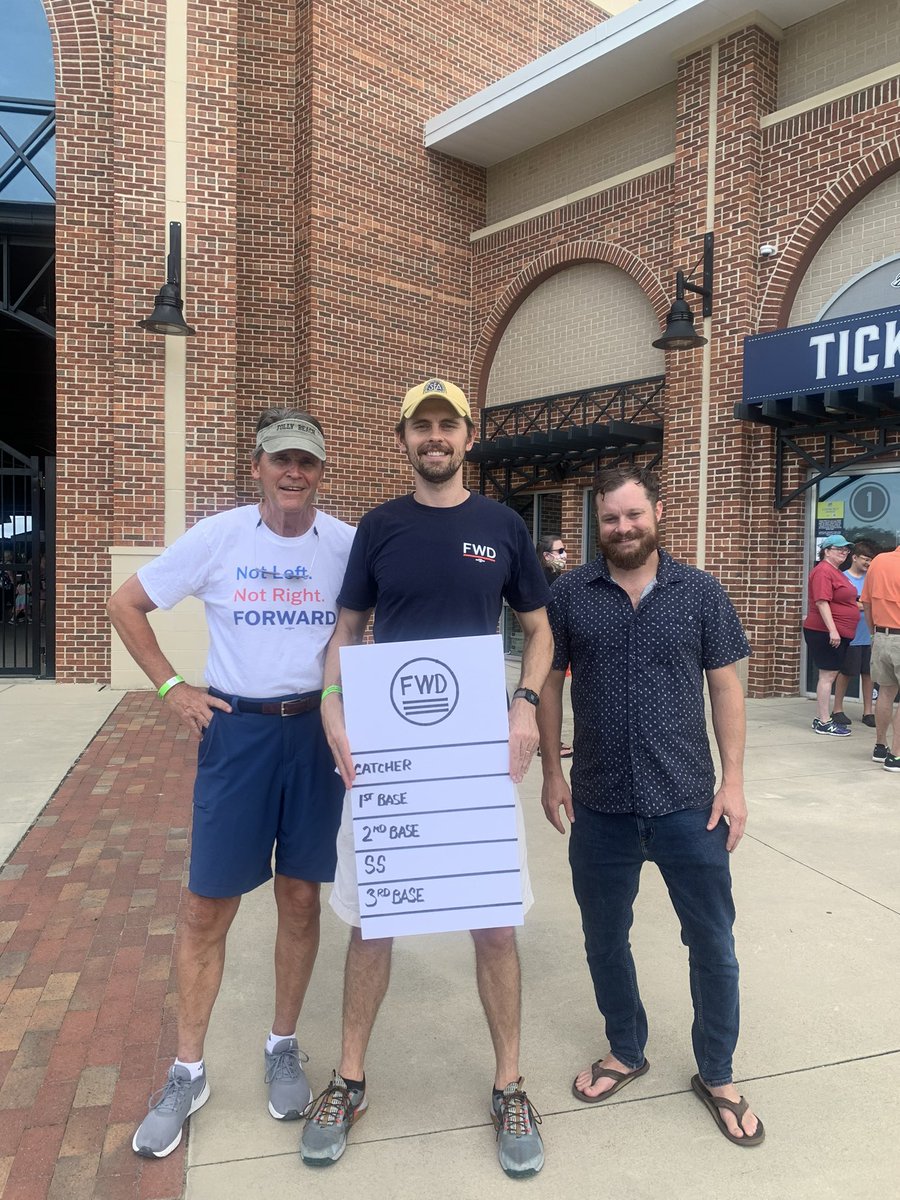 EisenhauerClin2's tweet photo. SC Fwd had fun last night in Columbia at the Fireflies’ game. #SC_FWD https://t.co/DG06NDeWp7