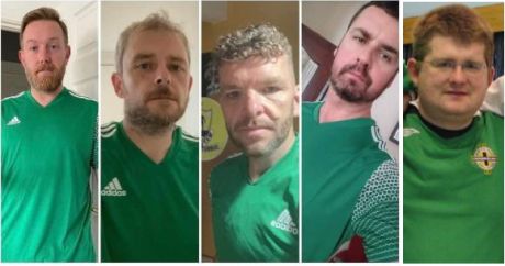 Northern Ireland Subbuteo World Cup Squad ready for Rome in September.