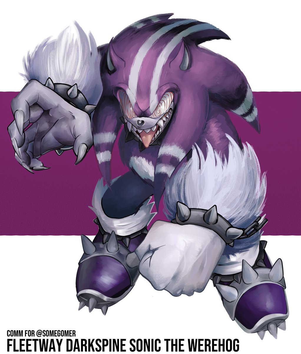 Darkspine Werehog - Fanart