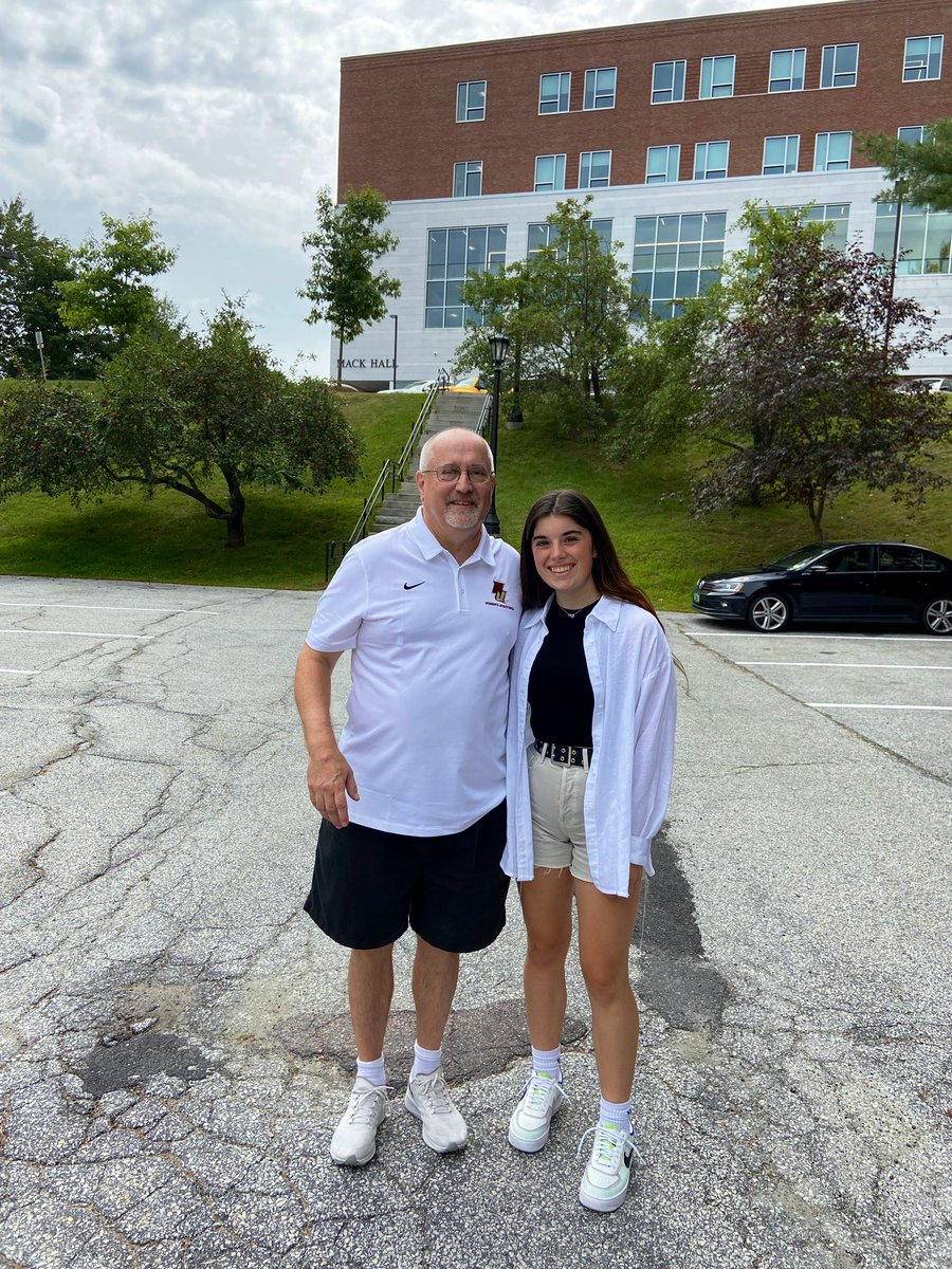 RBarrieault's tweet photo. Thank you Coach Zacher for a great unofficial visit today! I had a great time getting to know what Norwich University is all about and getting to see how beautiful the campus is!!
@GirlsWinchendon @NorwichWBB https://t.co/STrOEMpWOn