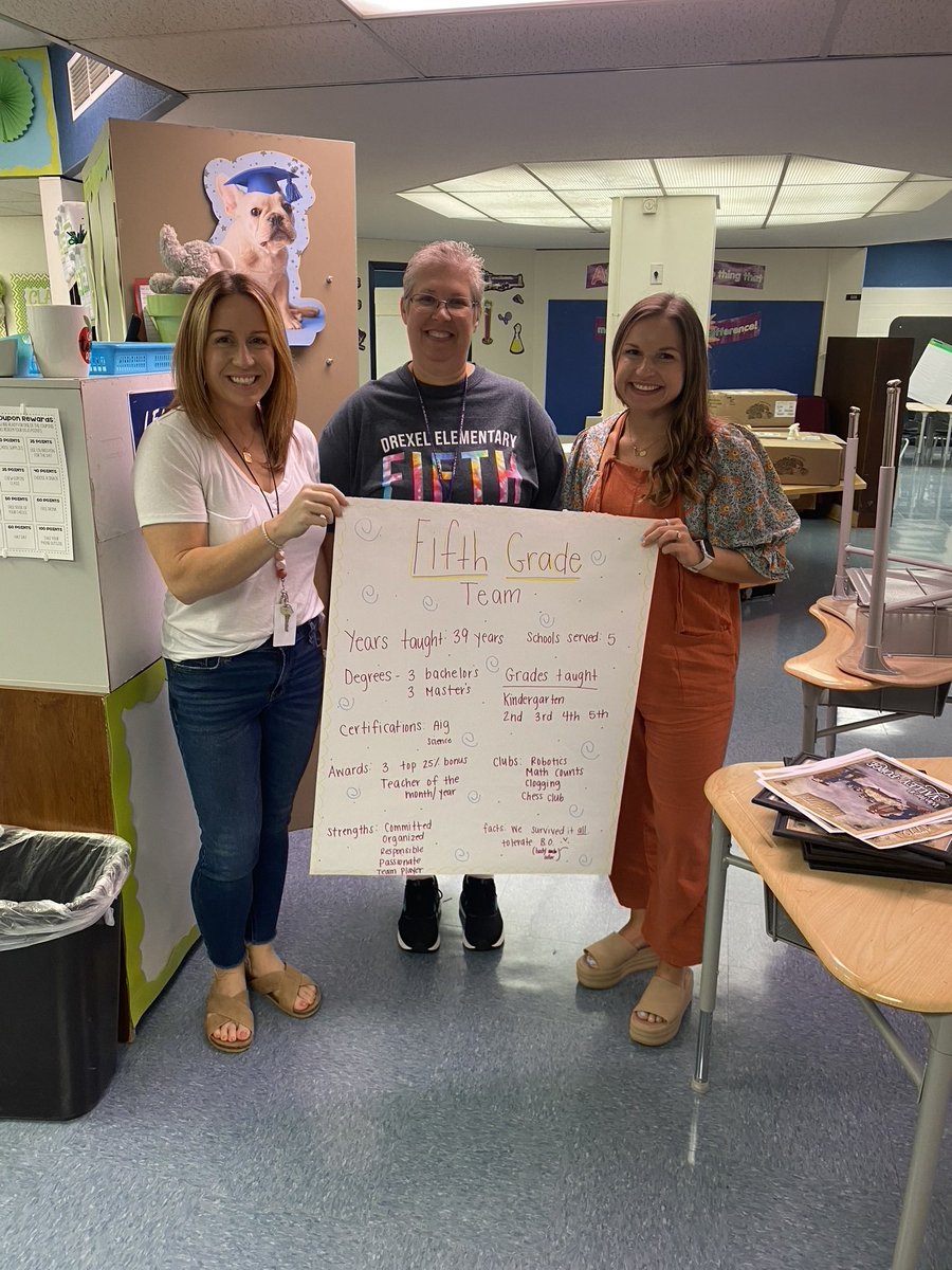 JessicaLGravel's tweet image. Drexel staff created collective team resumes today. A lot of expertise in this building! #allinBCPS 🤩