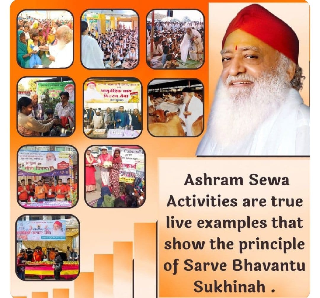 Inspired by Sant Shri Asharamji Bapu #AshramDarpan shows selfless sewa of Bapuji Ashram Services To Mankind.

Ashrams saved the lives of Adivasis from starvation by providing them food,clothes &amp; homes with the knowledge of the spirituality of Sanatan Dharm. वैष्णव जन तो तेने कहिए