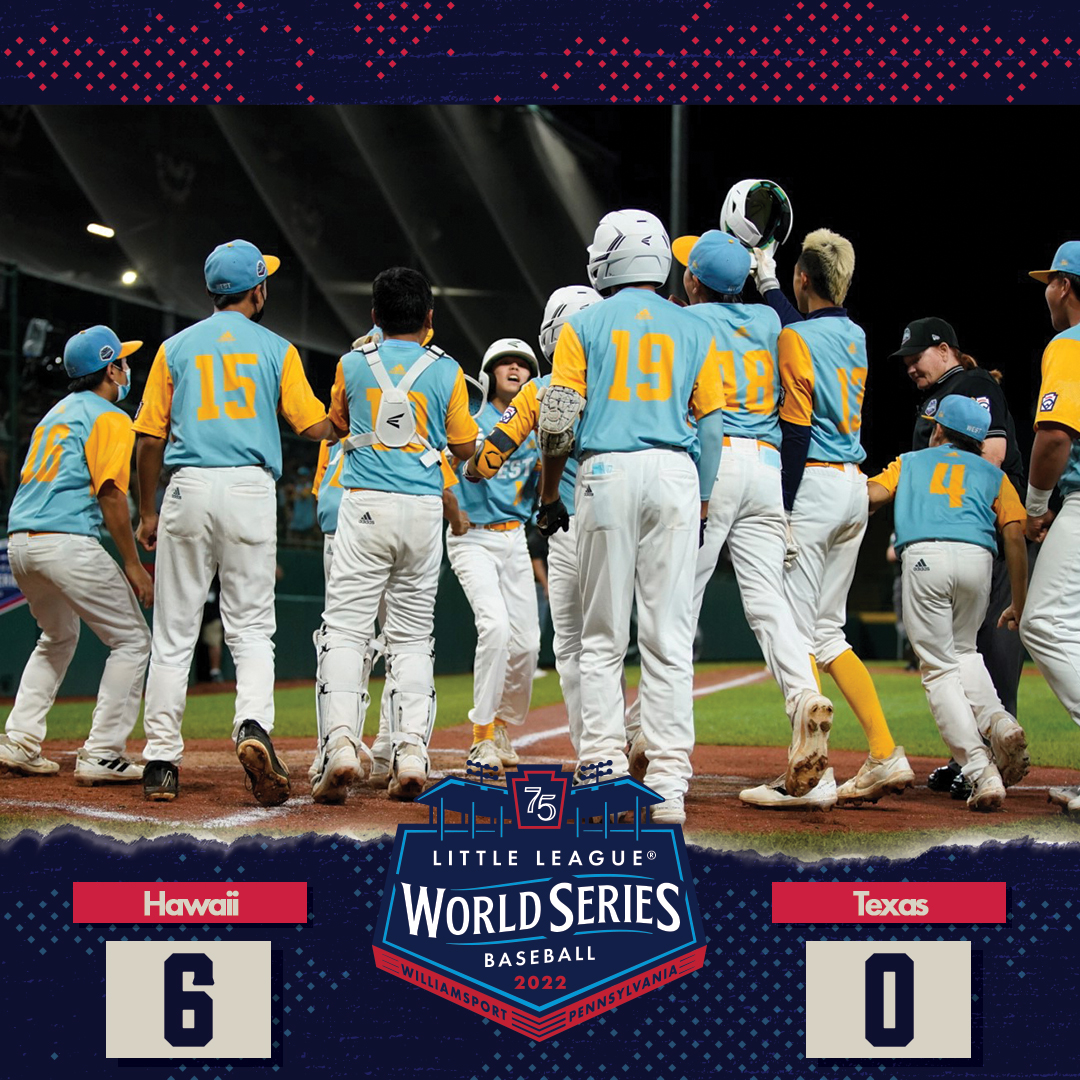The Hawaiians are flyin' #LLWS75