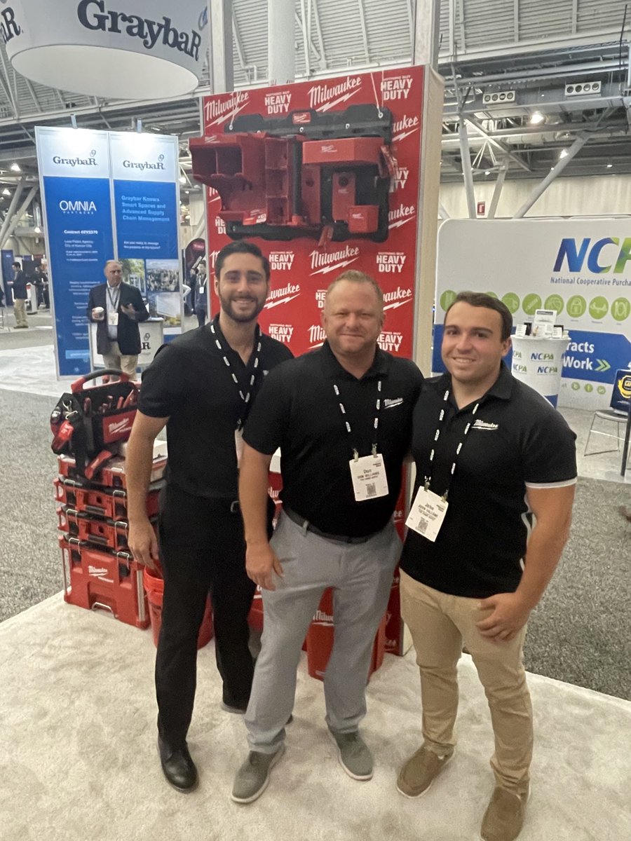 2022 NIGP conference in the books and special thanks to the National Government team, Behr Paints and Milwaukee Tools on a great event. Thank you to all of our amazing customers stopping by the booth this week. See you all in Louisville 2023.