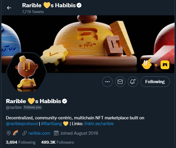 OH GM <a href="/RARIBLE/">Rarible</a> 👇🏽
