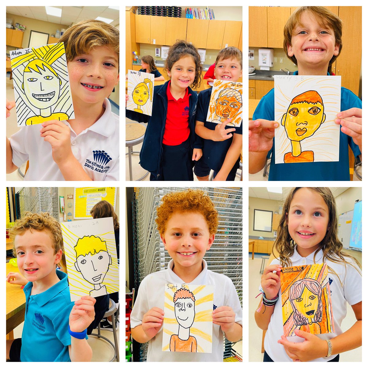 GanzVisualArt's tweet photo. Our annual Color Spectrum Self-Portraits! #kehillah @Davis_Academy #davisme #davisk #davis1 #davis2 #davis3 #davis4 #davis5 #arted https://t.co/IDpk6Yj1bs