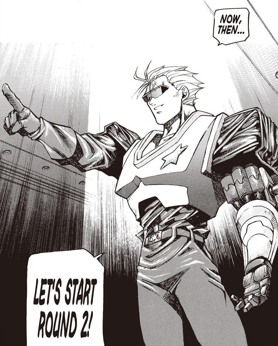 <a href="/RowdyDiplomacy/">【🇺🇸：Mᴀʏᴏʀ Cᴏᴅʏ Tʀᴀᴠᴇʀs. 】</a> —

capable of shifting the tides of the city.

〝 I'll give you one warning to stand down, 'less you wish to be considered a defier of justice, Cody. The dark future you've set this city toward, cries for one name, and one name only. . .

CAPTAIN COMMANDO! 〞

「 #METROMAYHEM 」