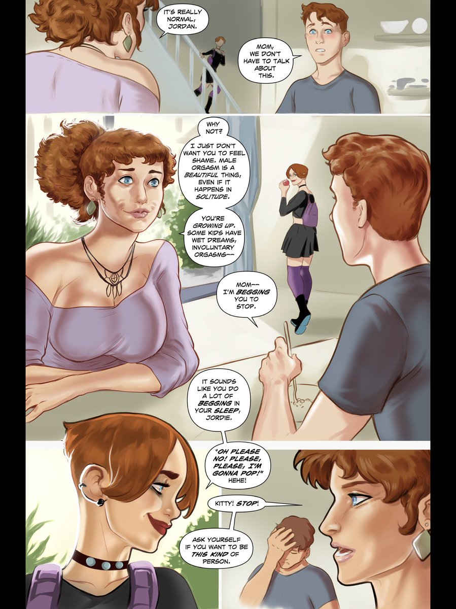 metrinome's tweet photo. Here’s the first 4 pages of my new comic, "Darkside Harem."
Like this? Wanna read more? Consider supporting me at https://t.co/yHy4eoyOgn 

#harrypotter #HermioneGranger #lewd #nsfw #hot #art #illustration #painting #erotica #comics https://t.co/UzrFbF1MnT