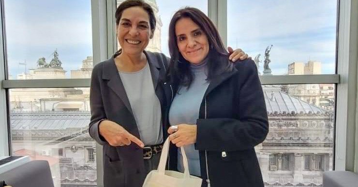 laprensadeanf's tweet photo. En Buenos Aires, Mabel Godoy se reunió con la diputada radical Carla Carrizo https://t.co/xjl477HQrm https://t.co/CnJH0KZA4G