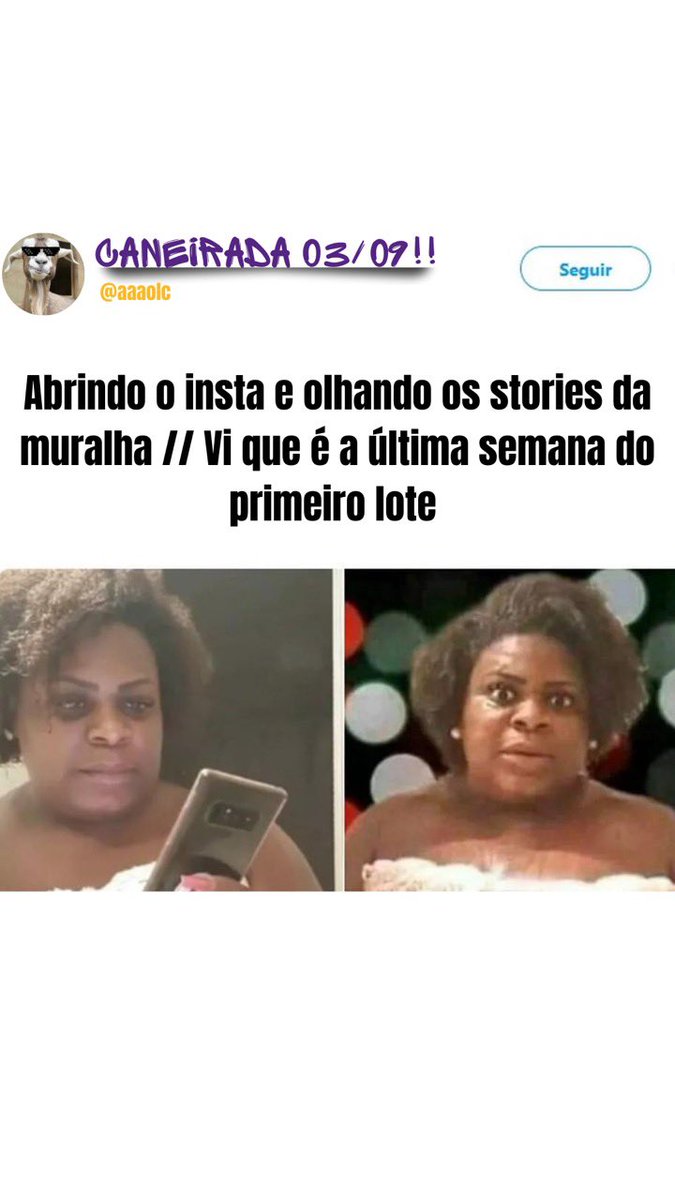 aaaolc's tweet image. SE GARANTAAAA QUE JÁ TÁ ACABANDO O PRAZO DO PRIMEIRO LOTE!!!!