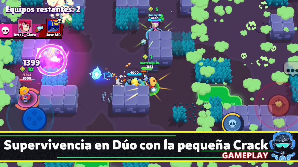 Y Volvemos a #BrawlStars, esta vez en partidas de modo supervivencia, y haciendo dúo con la pequeña crack Ammy, desde #hive les comparto el gameplay

#videojuegos 

peakd.com/hive-106817/@m…
