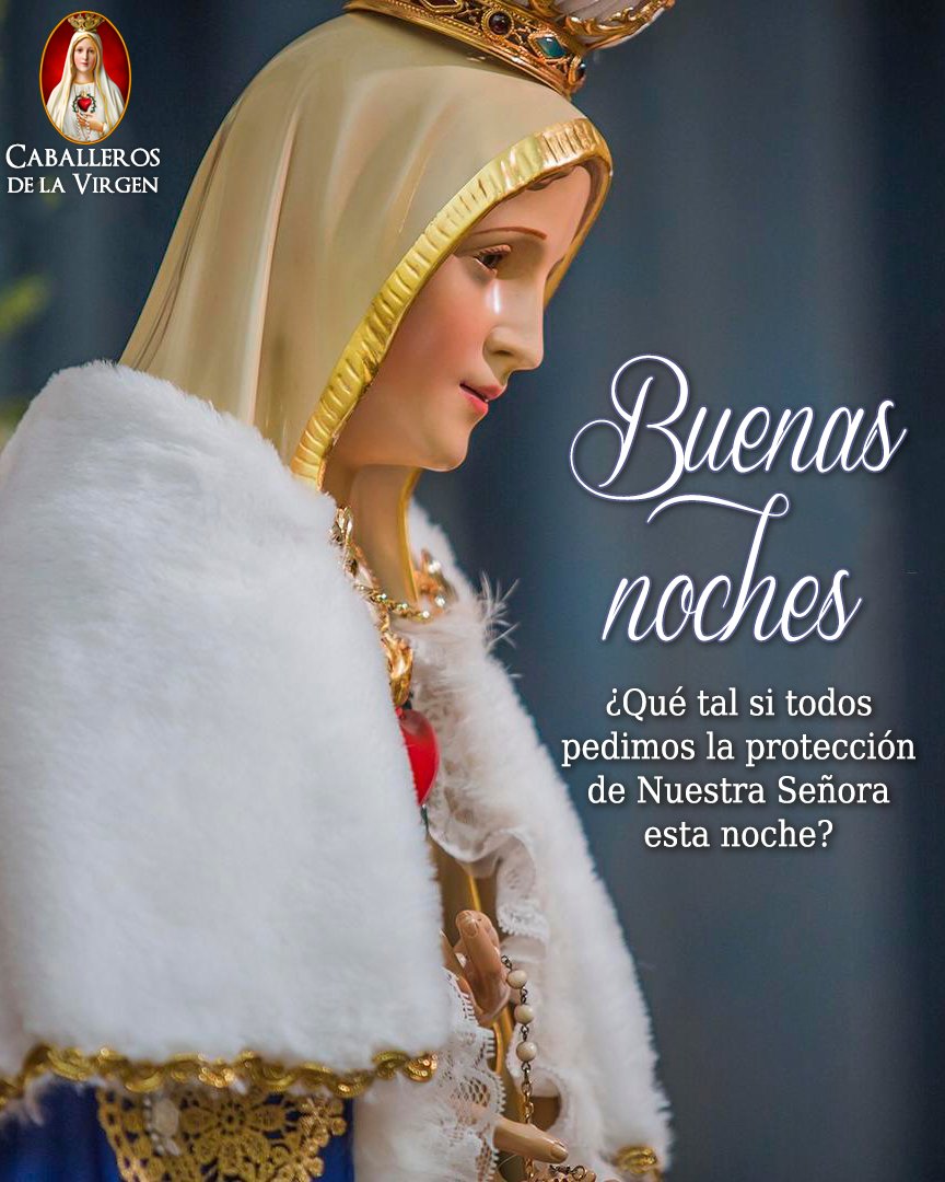 Cab_Virgen's tweet photo. ¡Buenas noches!⁣⁣
Virgen Santísima, llena de bondad, recordad en esta noche que ante vuestros pedidos Nuestro Señor nunca se niega. En el ocaso de este día llevad pues, mis intenciones ante a Él y abogad por la salvación de nuestras almas...⁣
⁣
En esta noche pedimos por...⁣ https://t.co/no2s233YwD