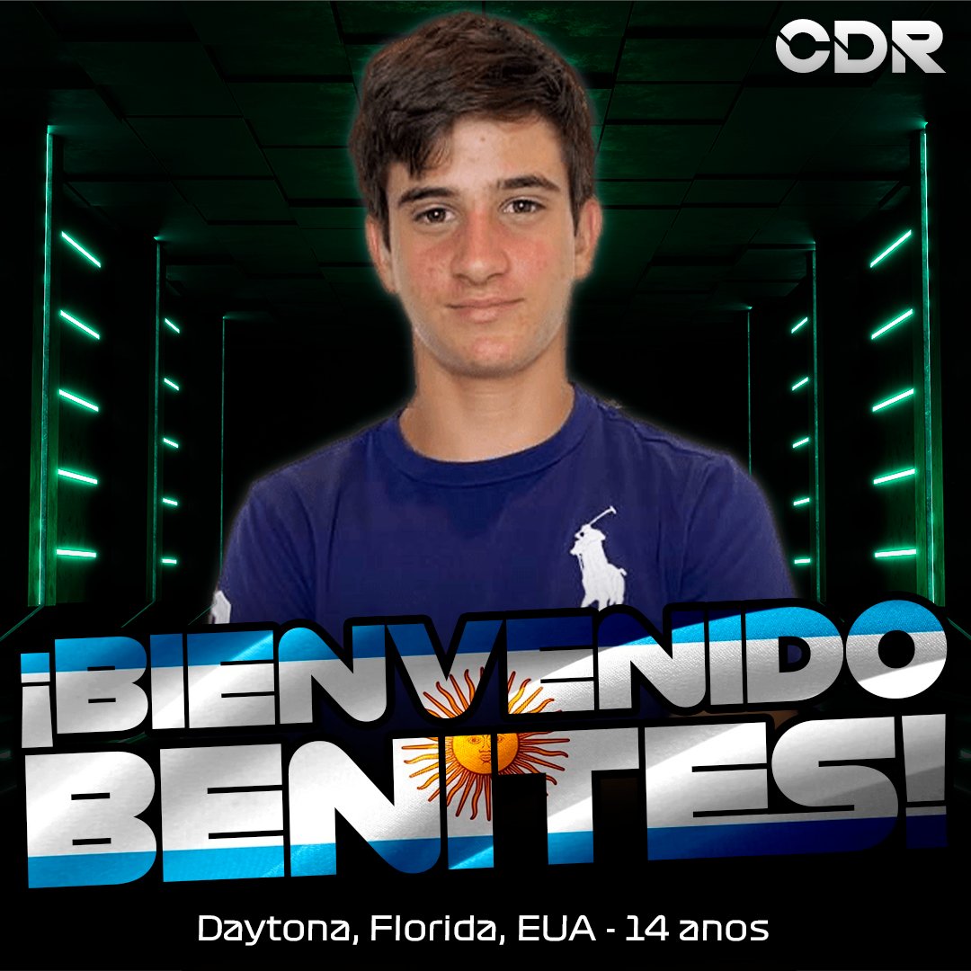CDRGaming's tweet photo. NEWS! 🔥
Pablo Benites, de apenas 14 anos, é o mais novo piloto da CDR! Com um potencial enorme, Benites vem para crescer junto do time e é o segundo piloto argentino dna CDR!
Bienvenido, Benites! 🇧🇷🤝🇦🇷
Vamos por mais! #GoCDR 👊 https://t.co/xqah1XRnac