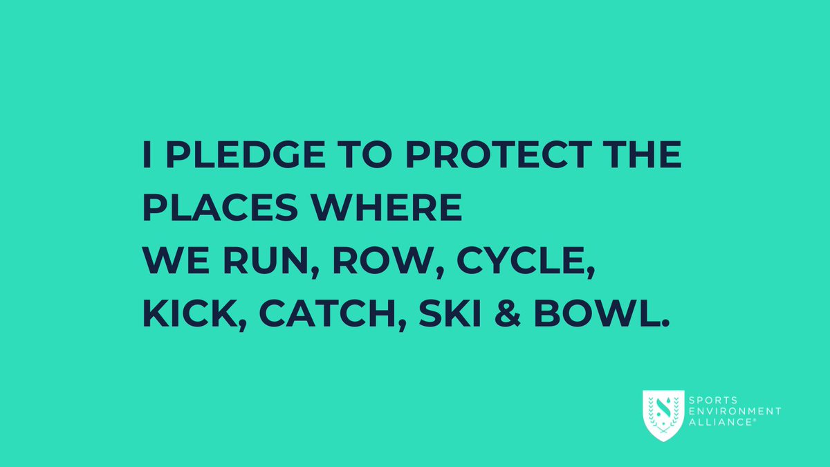 SEA_theChange's tweet photo. Let's take a moment to renew our pledge to our shared future and the places where we play. πππ³
#SEAPledge #SEA_theChange #NoPlanetNoPlay #climatechange #sustainability #sustainablesport https://t.co/YfRGjiUNbq