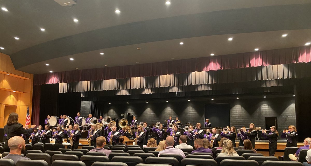 Here we go! Year 1 *officially* started with amazing music from the high school marching band. #BecomeBelongBeNorthern