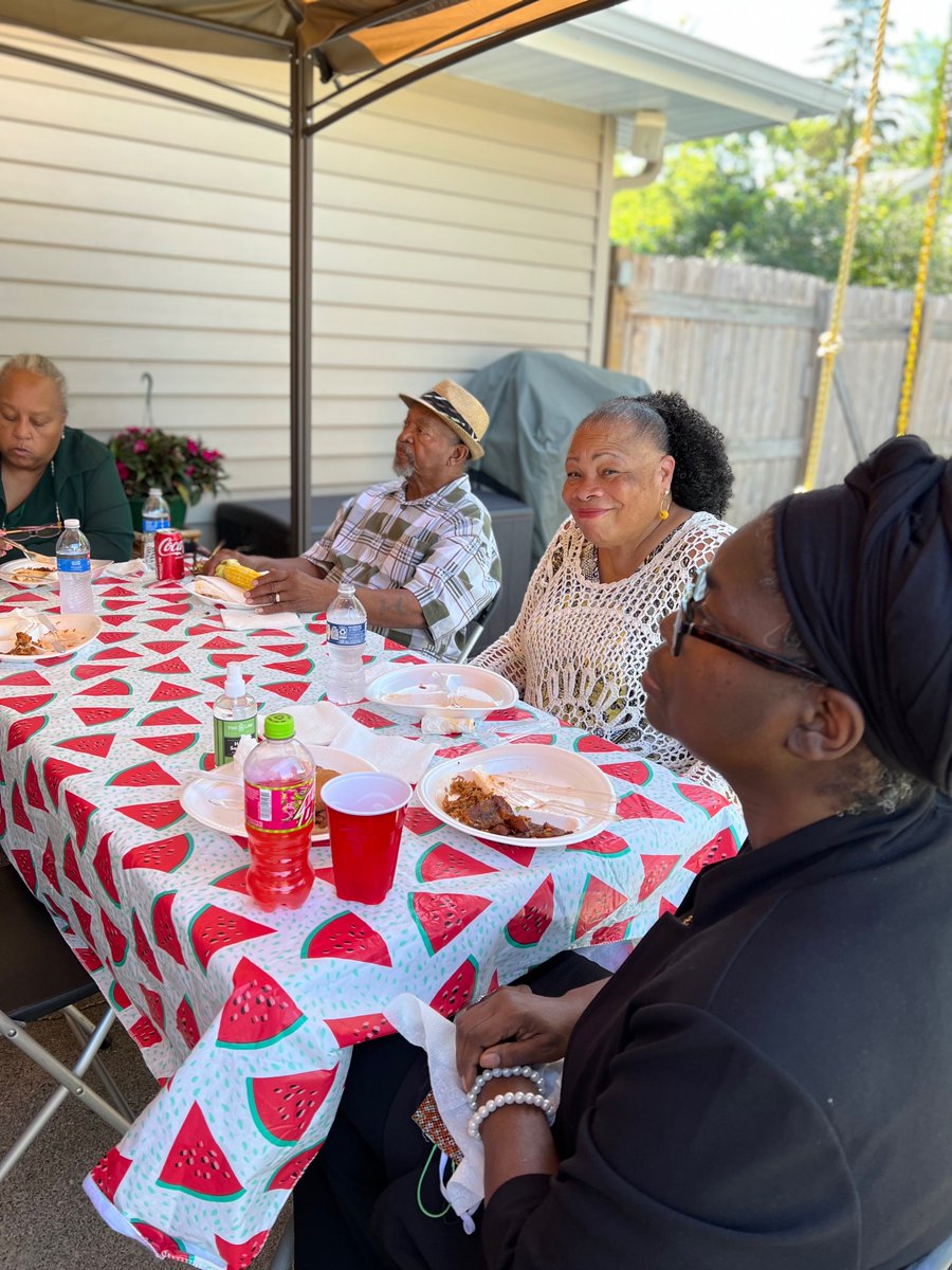 FellowshipMSP's tweet photo. Last weekend Pastor McDavid and the FMBC Ministerial Team gathered together in fellowship at the home of gracious hosts, Revs. William &amp; June Pierce. 

Acts 2:42 ~ And they continued stedfastly in the apostles’ doctrine and fellowship, and in breaking of bread, and in prayers. https://t.co/SCjAPUPaT1