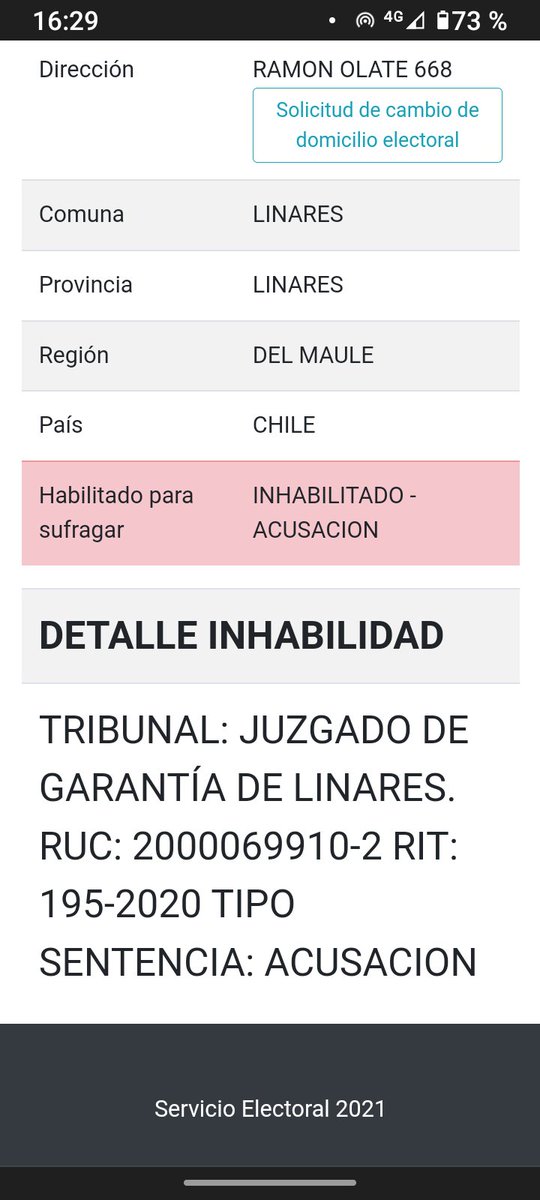Lakrom's tweet photo. Acoso #poderjudicialchile, se me ha inhabilitado votar y estoy en Juicio sin condena. Irrisoria la sentencia. https://t.co/5soh1dUc0J