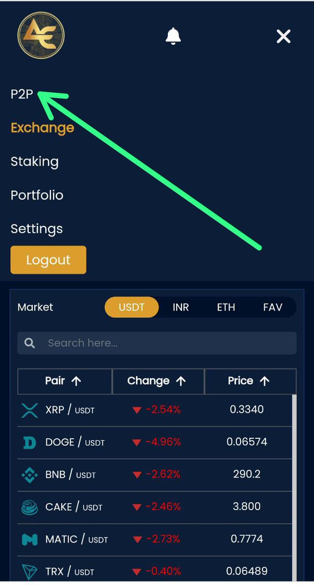 DIGBIJAYAPRADH8's tweet photo. P2P option is updated. Ads crypto exchange https://t.co/E9gFwOn2pc