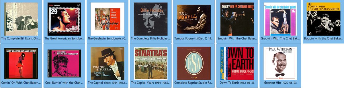 zivagolala's tweet photo. My Favorite Recording #Jazz #Music #Vocal #Classical
#August23th #OnThisDay
#BillEvans
#BillieHoliday
#BudPowell
#ChetBaker
#FrankSinatra
#FreddieRoach
#PaulWhiteman https://t.co/KDc7w4RGxv