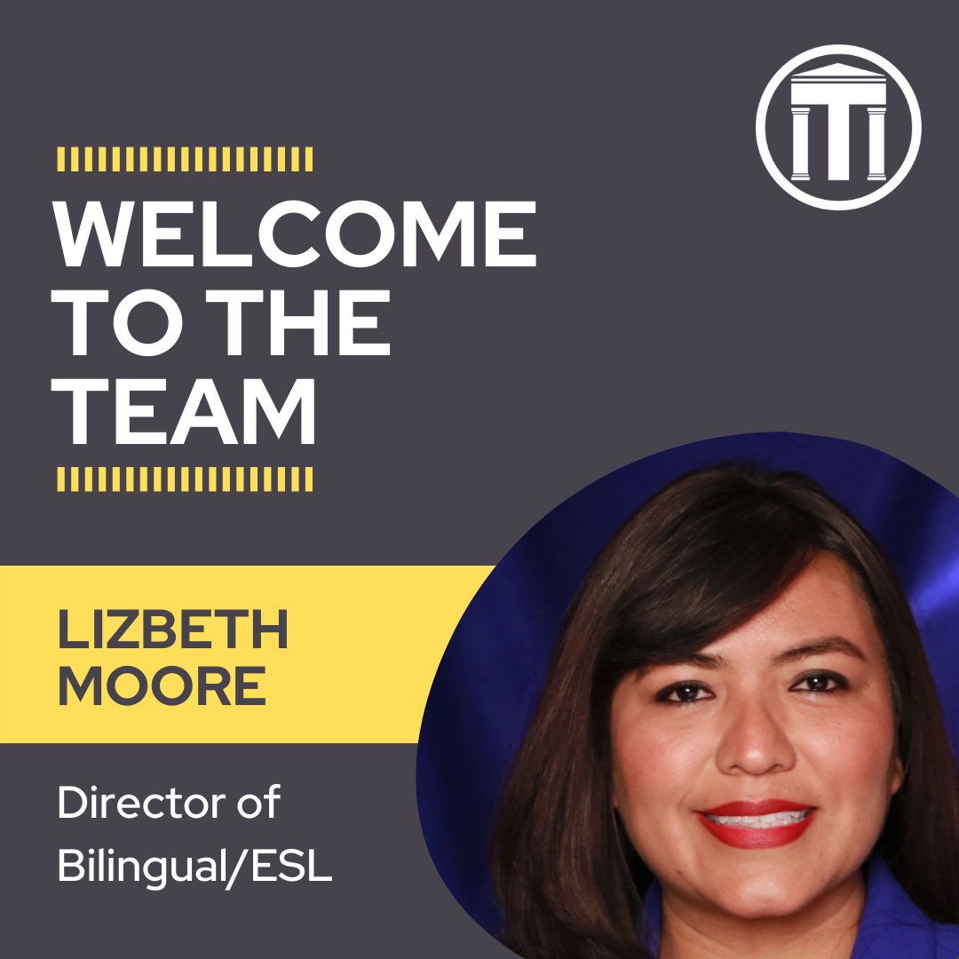 Our Department is happy to welcome our New Director of Bilingual/ESL