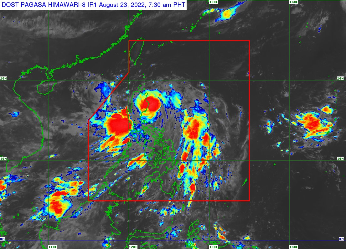 TyphoonTCX's tweet photo. As Severe Tropical Storm #MaOn (#FloritaPH) continues to inch closer to landfall, sea level pressure in #Maconacon in #Isabela has now dipped down to 992.52  hPa as of this moment, as recorded by an AWS. Ma-on is now over the coastal waters of #Palanan.

#tropics #wxtwitter https://t.co/oNh3fNW7o3