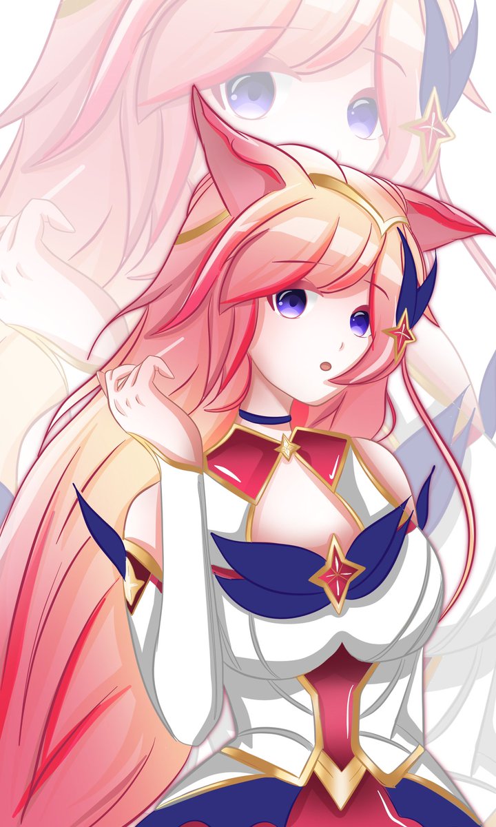 Ahri Star Guardian 💕 #art #ArtistOnTwitter #LeagueOfLegends #Ahri #StarGuardian #artmoots #artshare #artph #FYP