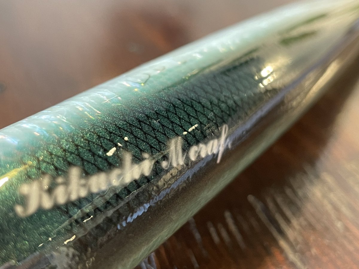 hage_fishing's tweet photo. Kikuchi.M craft
Bubble Swimmer (バブルスイマー) 240
メキシコ貝ショルダーグリーン
オンラインショップからも ご購入いただけます
https://t.co/nw78KBTXLb
#hage #fishing #fishingtackle #tokyo
#bubbleswimmer #バブルスイマー240 https://t.co/Zcm15iSR2R