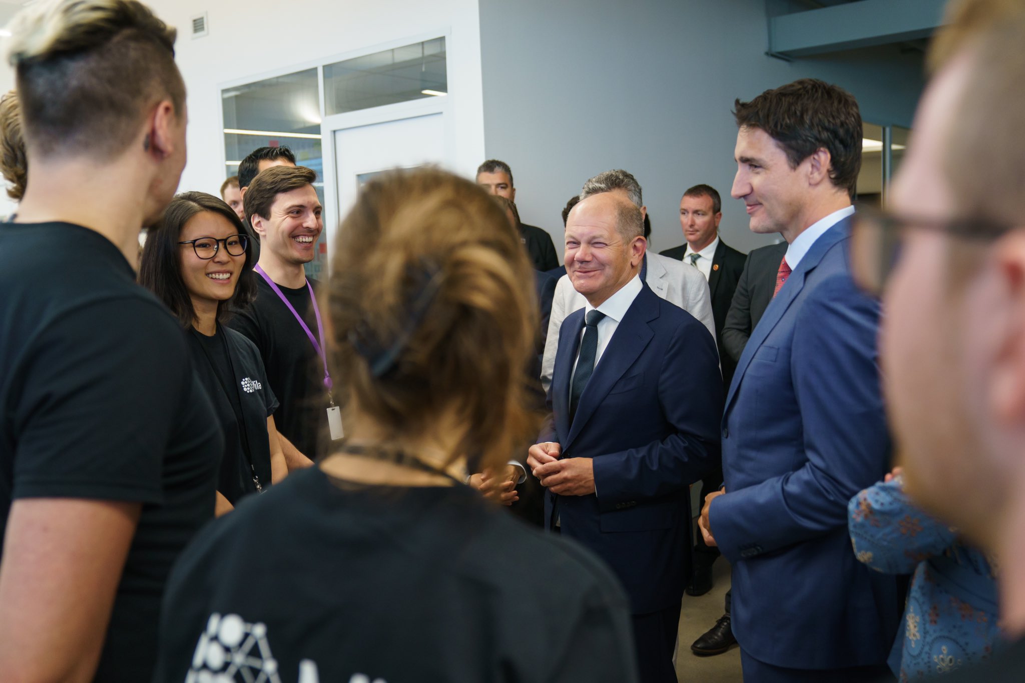 Justin trudeau on twitter bundeskanzler scholz and i often talk