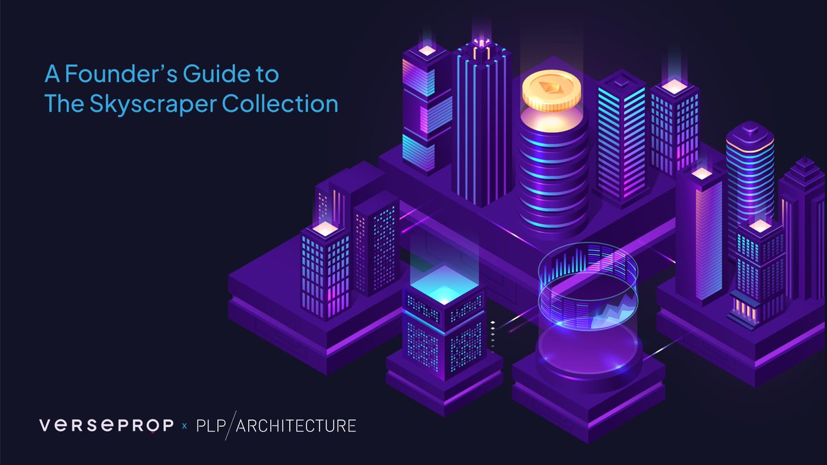 verseprop's tweet photo. It's HERE. The Founder's Guide to The Skyscraper Collection outlines everything from pricing to commercial utilities around our upcoming NFT. Click the link to download our whitepaper.
https://t.co/kz4Zx4AQ9E
#NFT #whitepaper #VerseProp #PLParchitecture https://t.co/0YKxqdx0g4