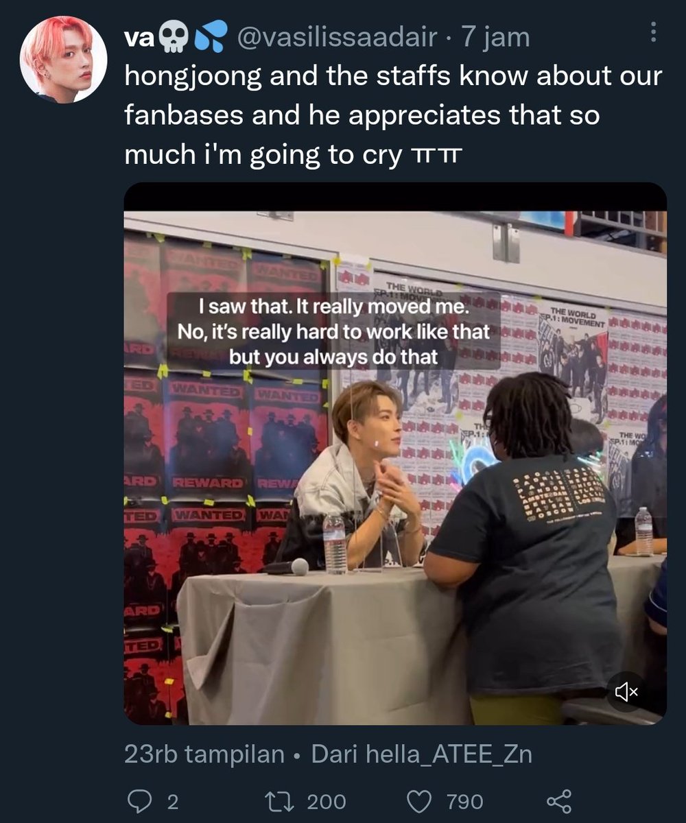 hjoongsflower's tweet photo. well, even hongjoong appreciate the fb, va. are you crying while posting this? https://t.co/B2xywxJa8W